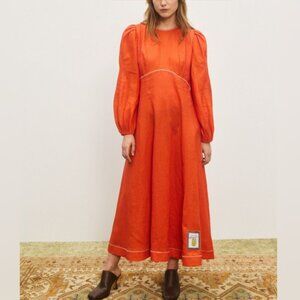 Alemais Contessa Long Sleeve Midi Dress